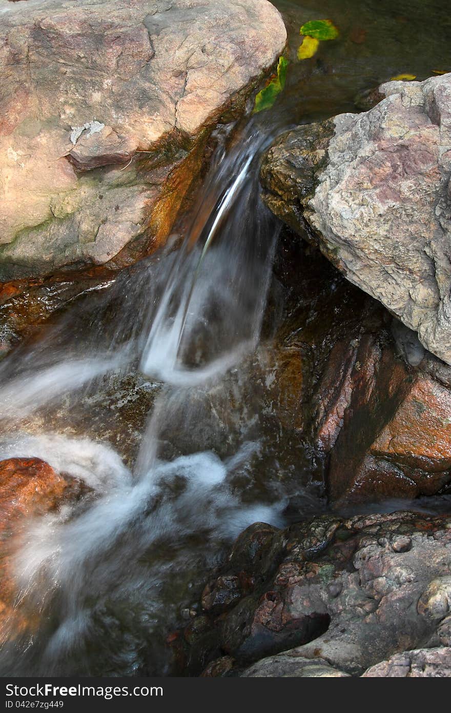 Stream In Mountain