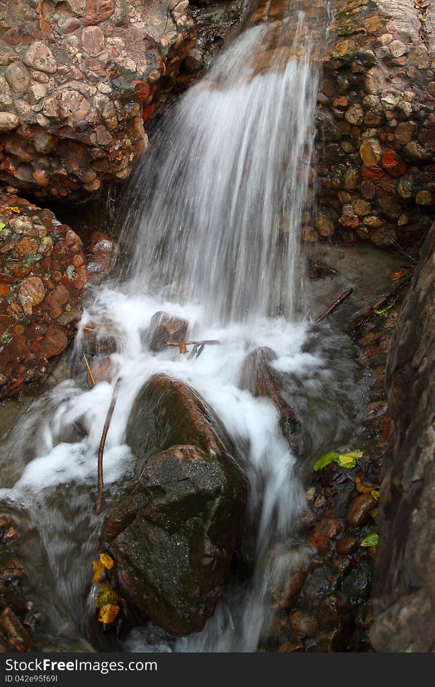 Stream in mountain