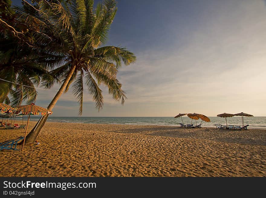 Seascape in Thailand