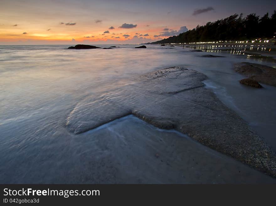 Seascape in Thailand