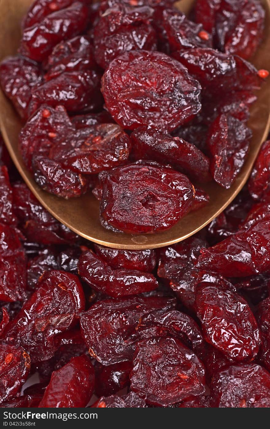 Dried fruit cranberry