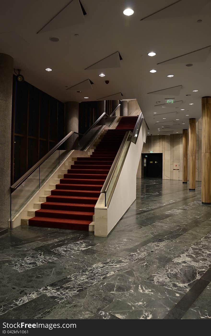 Stairs in theatre