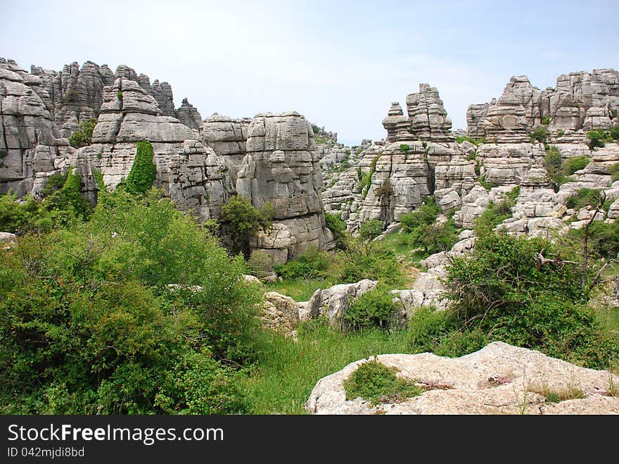 Karstic Landscape