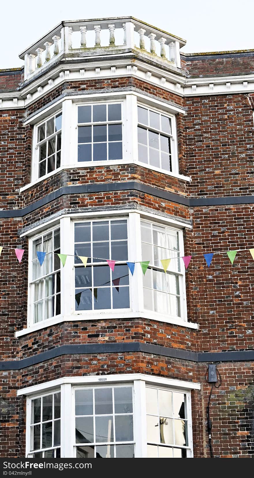 Old house at  falmouth in corwall