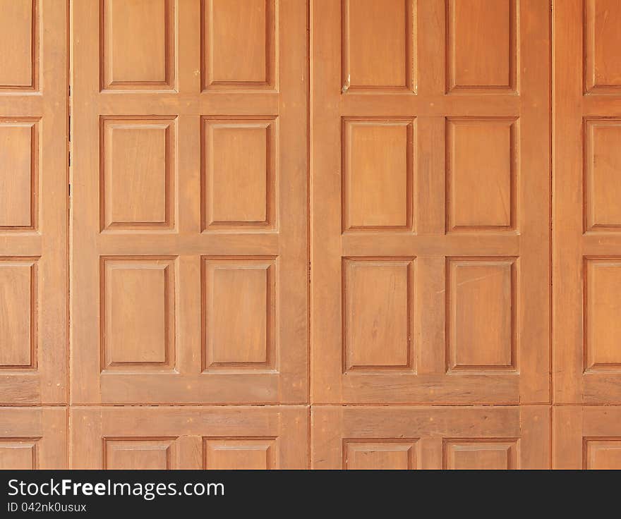 Pattern of old wooden wall texture background