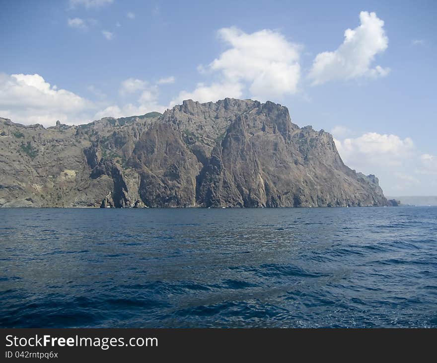 Extinct volcano Karadag