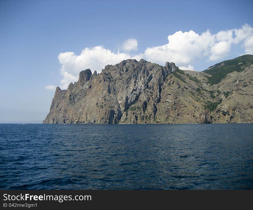 Extinct volcano Karadag