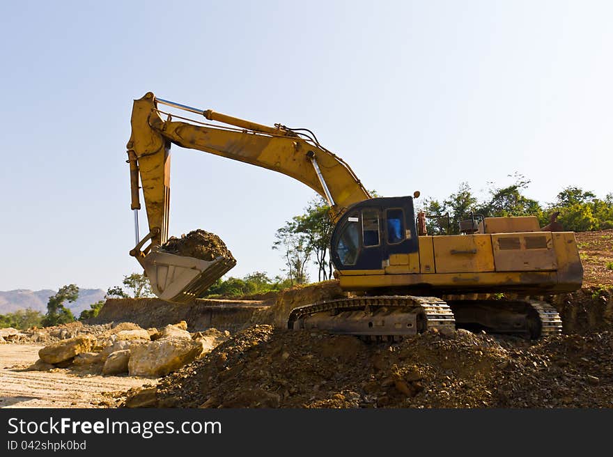 Excavator Loader Machine