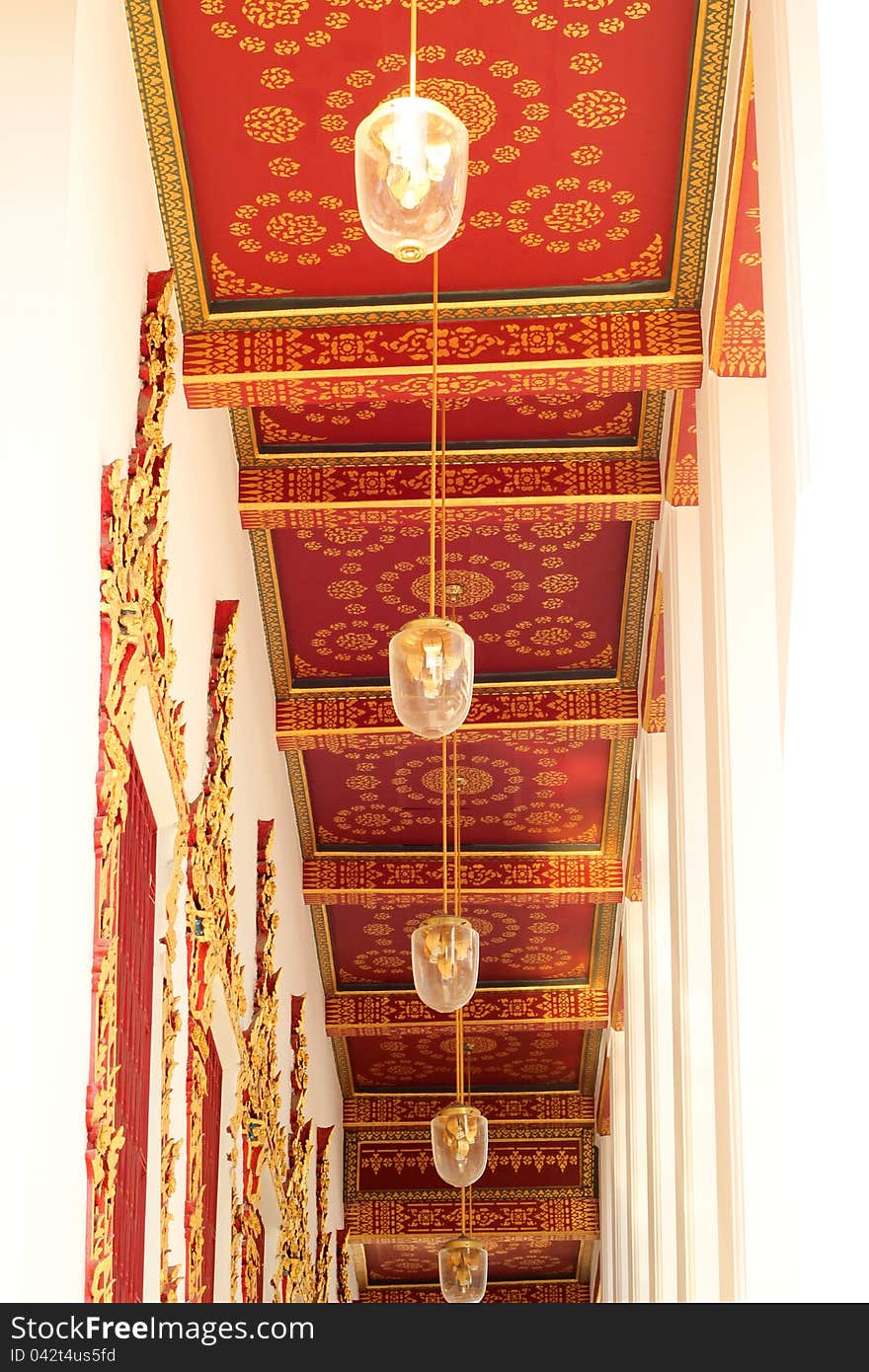 Look up to the Ceiling of the church