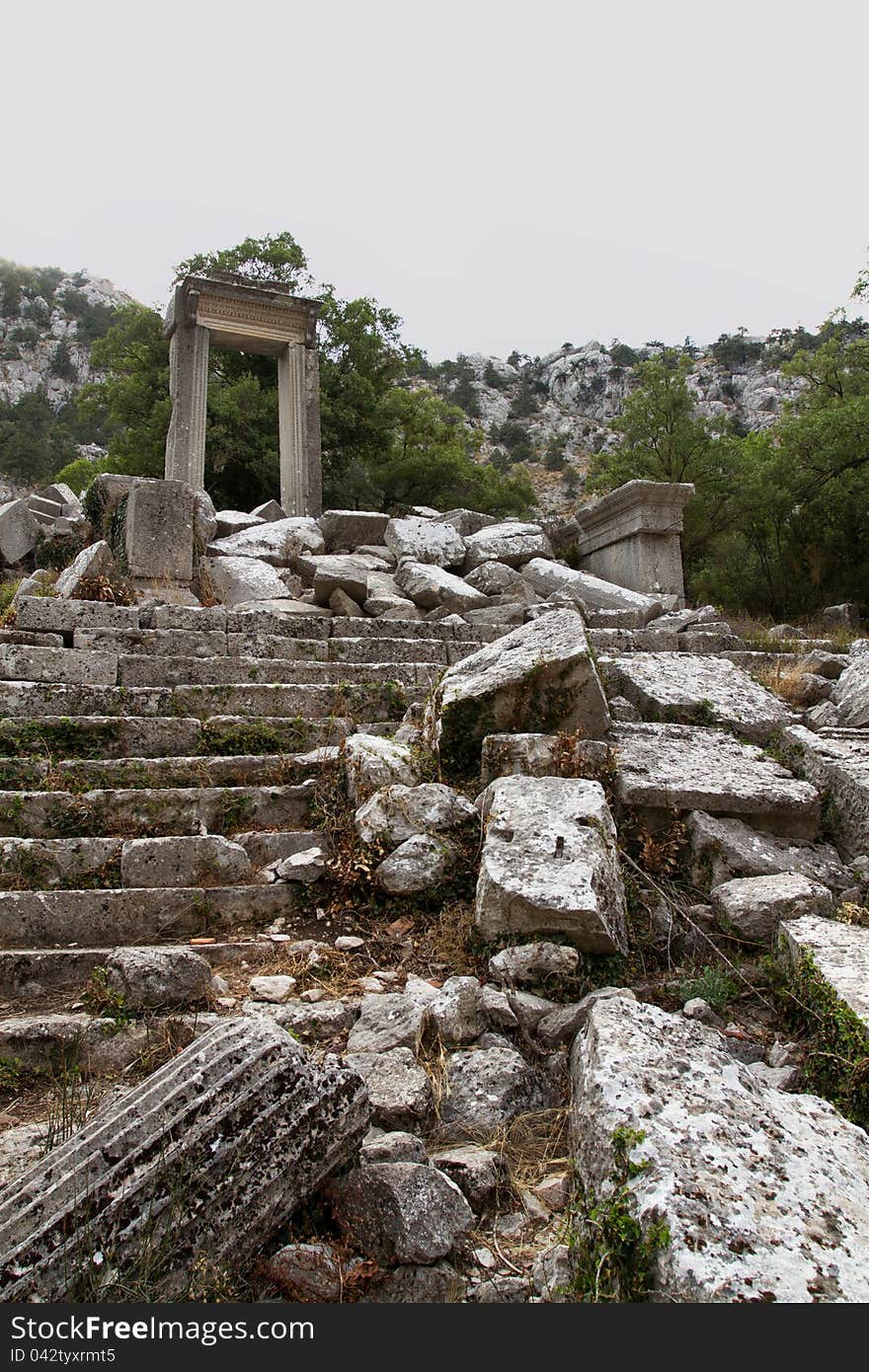 Ruins of Termessos near Antalya, Turkey