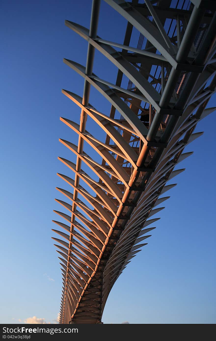 Monorail Track Closeup