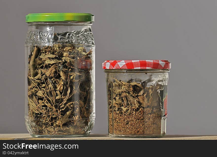 Jars Full Of Seeds