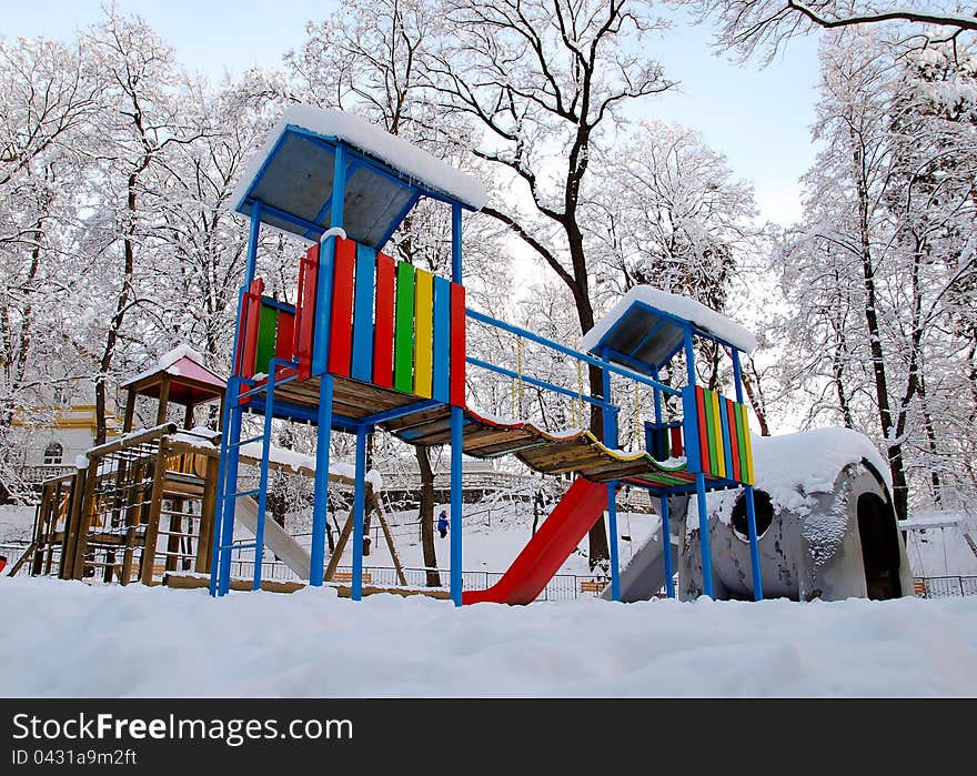 Winter playground