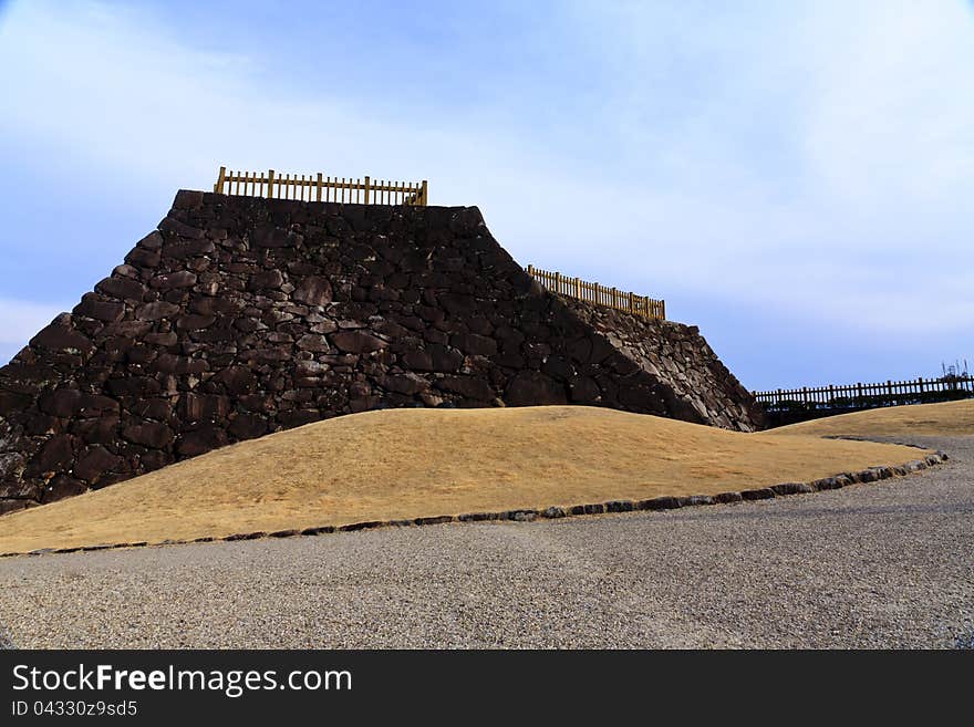 Maizuru Castle Of Kofu, Japan.