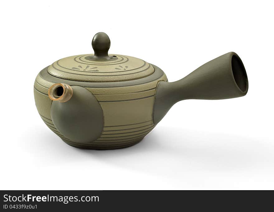 Green teapot