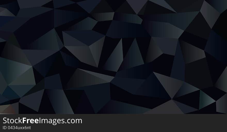 Background of a piece of black crystal. Background of a piece of black crystal