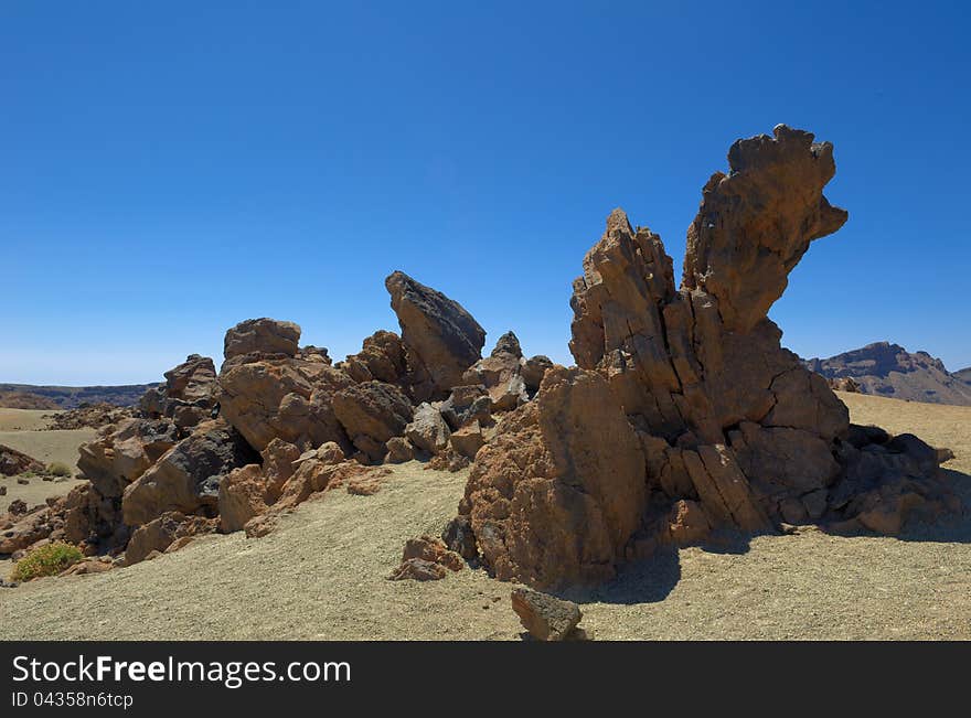 Rock desert