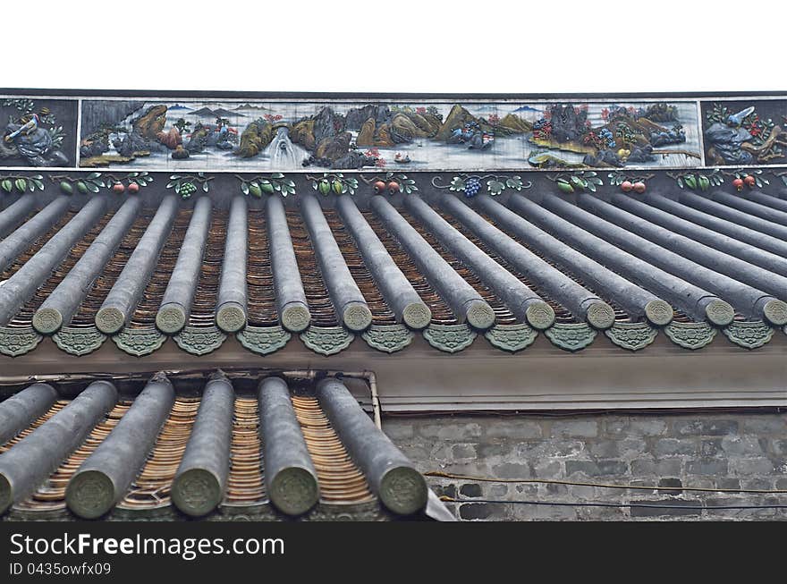 Chinese roof line