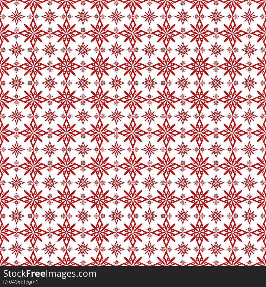 Beautiful background of seamless floral pattern