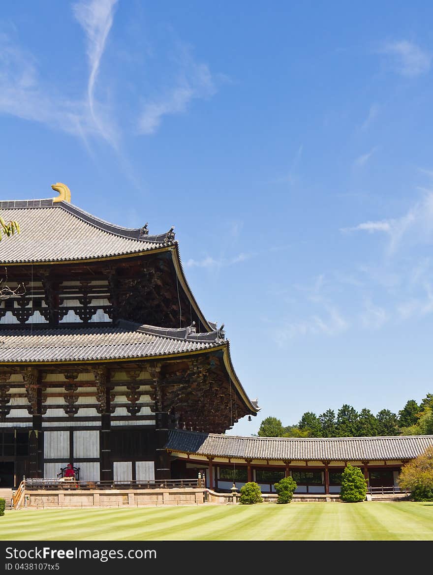 Todai-ji Temple In Nara, Japan