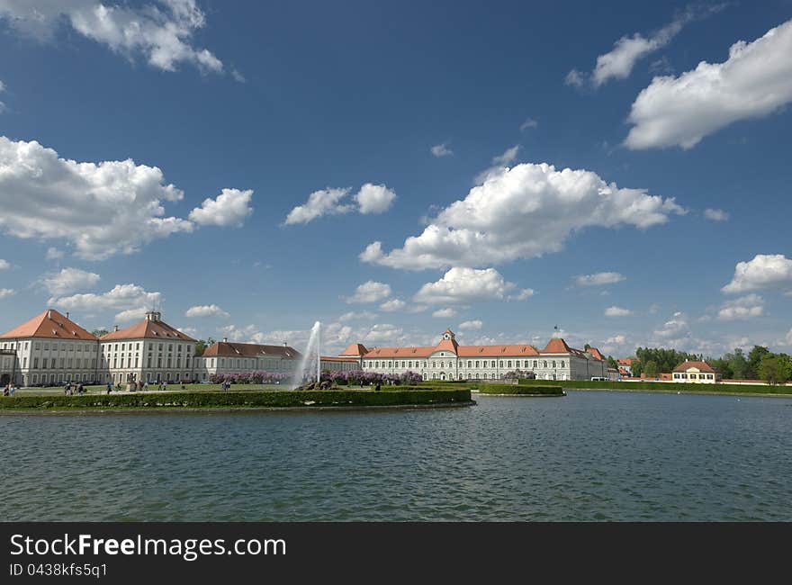 Nymphenburg Palace  in Munich, Bavaria, Germany. Nymphenburg Palace  in Munich, Bavaria, Germany.