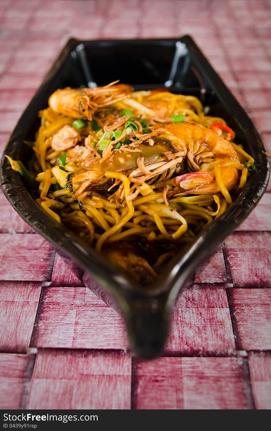 Fried Prawn Mee