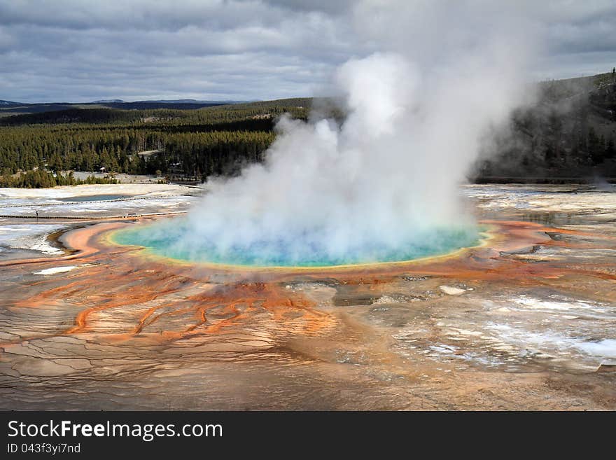 Grand Prismatic pool