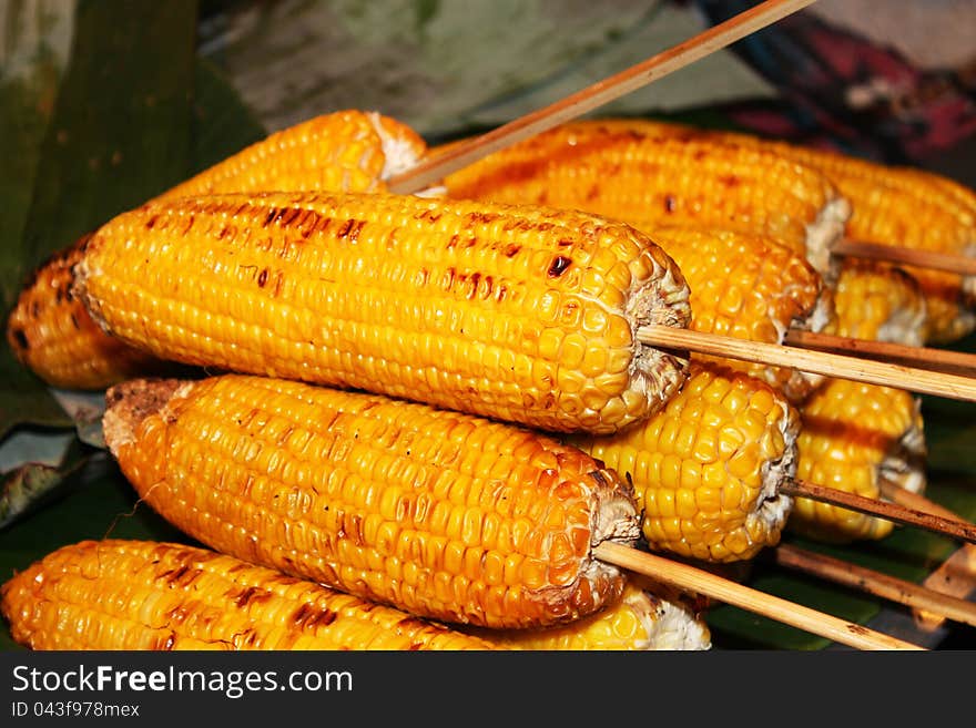 Grilled corn