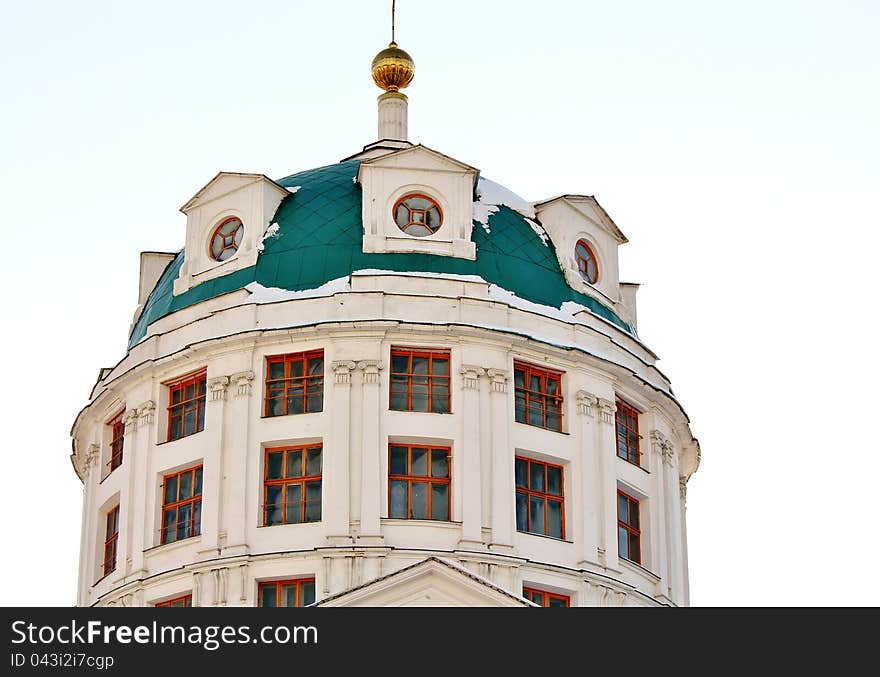 Temple of Simeon Stolpik in Moscow was built in the early nineteenth century by the architect Kazakov. Temple of Simeon Stolpik in Moscow was built in the early nineteenth century by the architect Kazakov