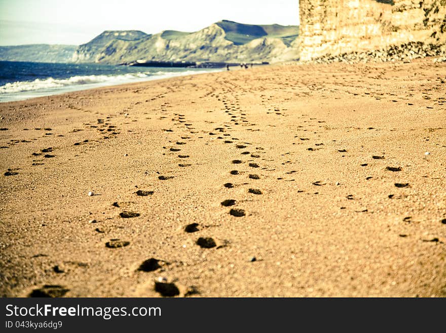 Footsteps in the Sand