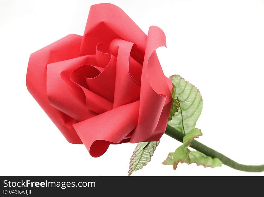 Rose Flower Origami Paper Craft