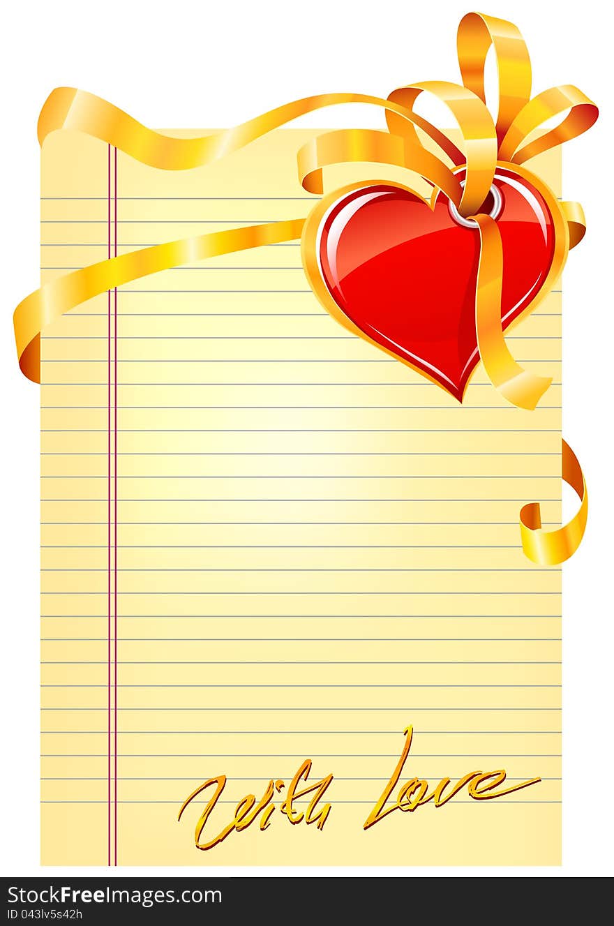 Greeting card ,Valentine day ,blank paper. Greeting card ,Valentine day ,blank paper