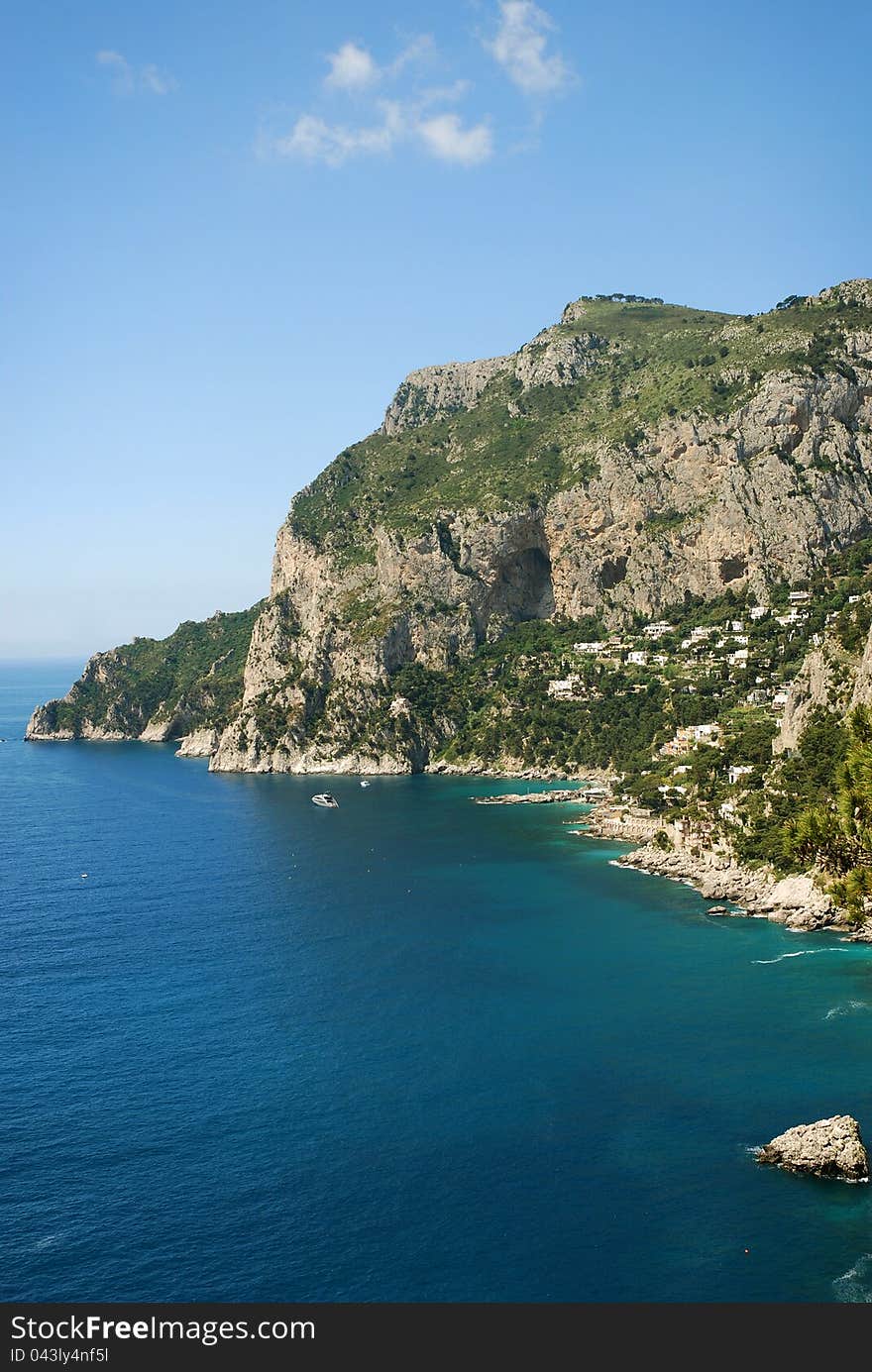 Sea coast, South of Italy