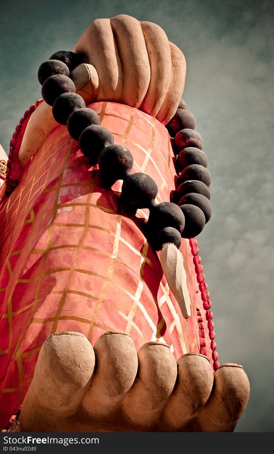 Statue of Buddha in thai style