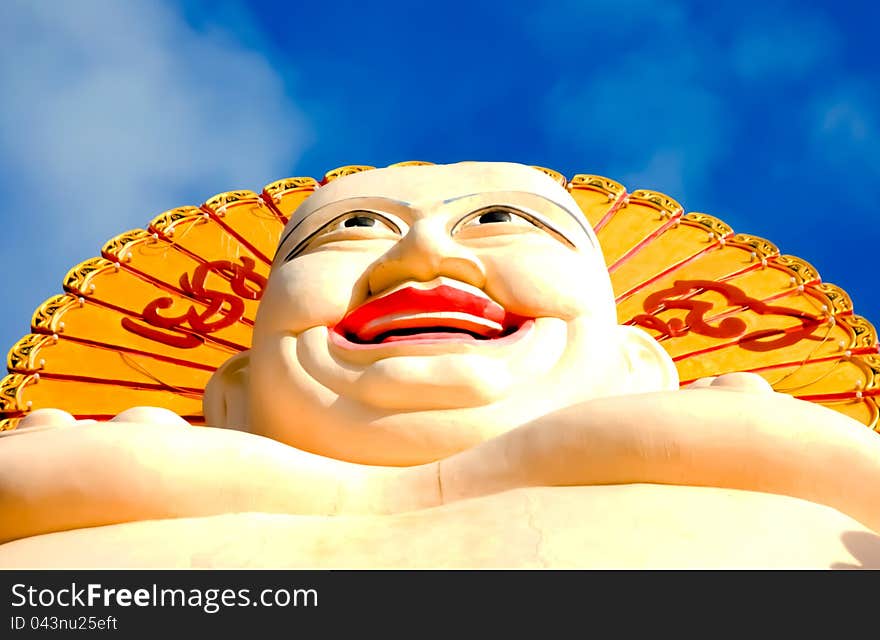 Statue of Buddha in thai style