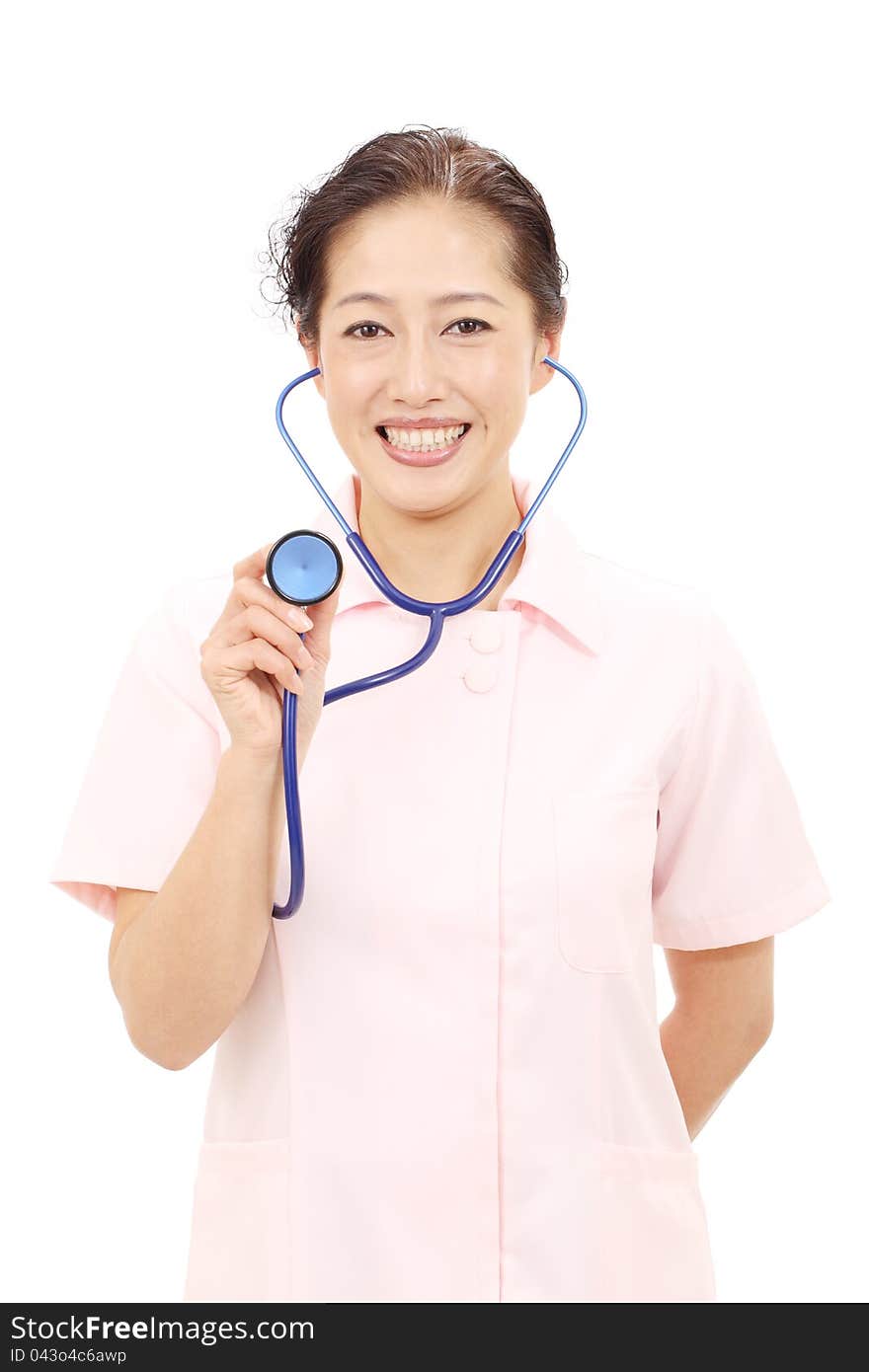 Portrait Of A Asian Female Nurse