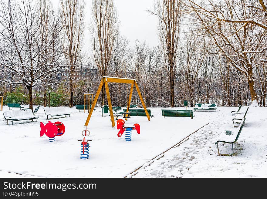 Outdoor playground