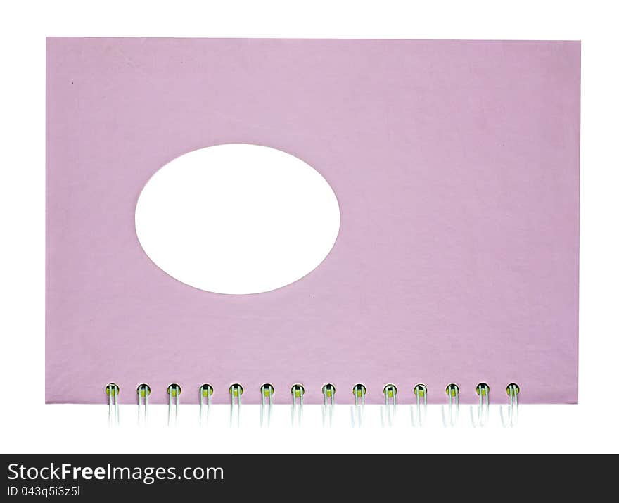 Pink Notebook.