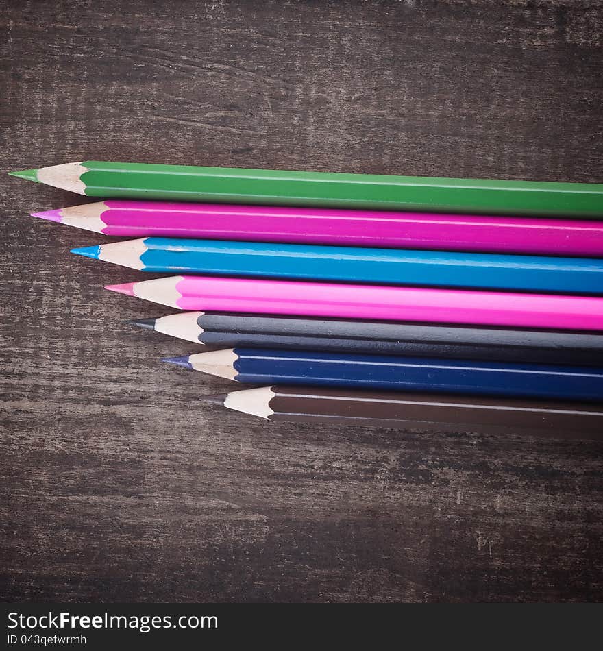 Colored pencils