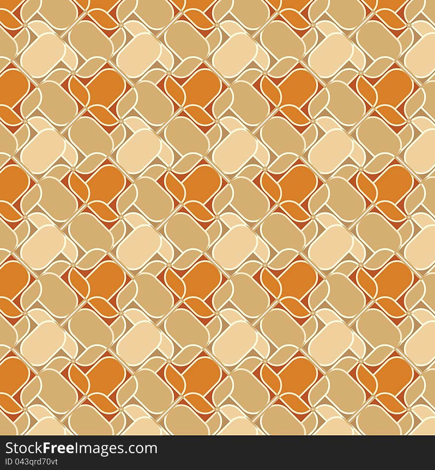 Abstract floral ornament decorative backdrop. Vector illustration.