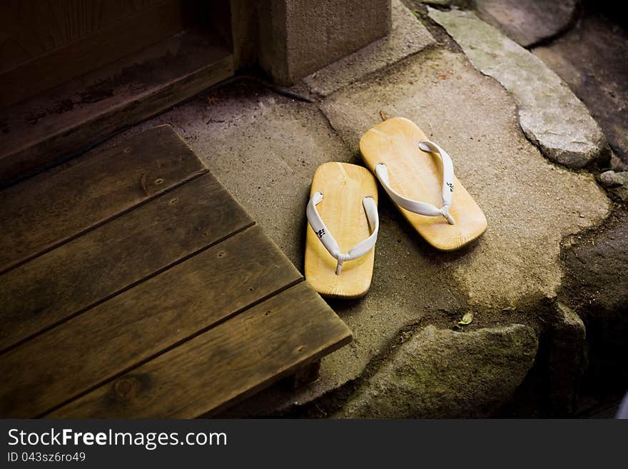 Japanese style sandals