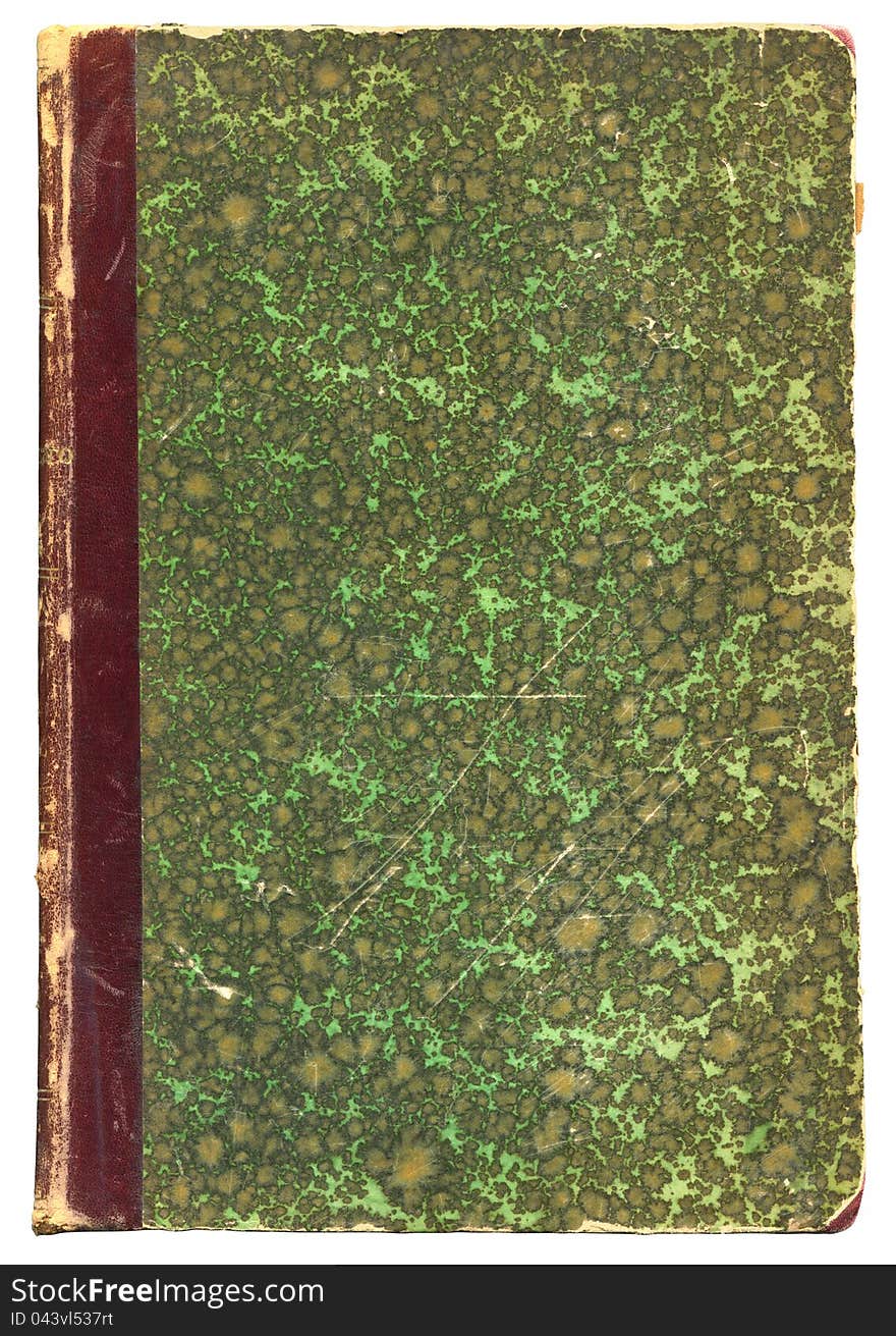 High resolution of nineteenth century book cover. High resolution of nineteenth century book cover.