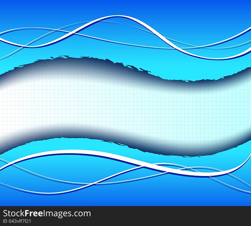 Blue Abstract Background