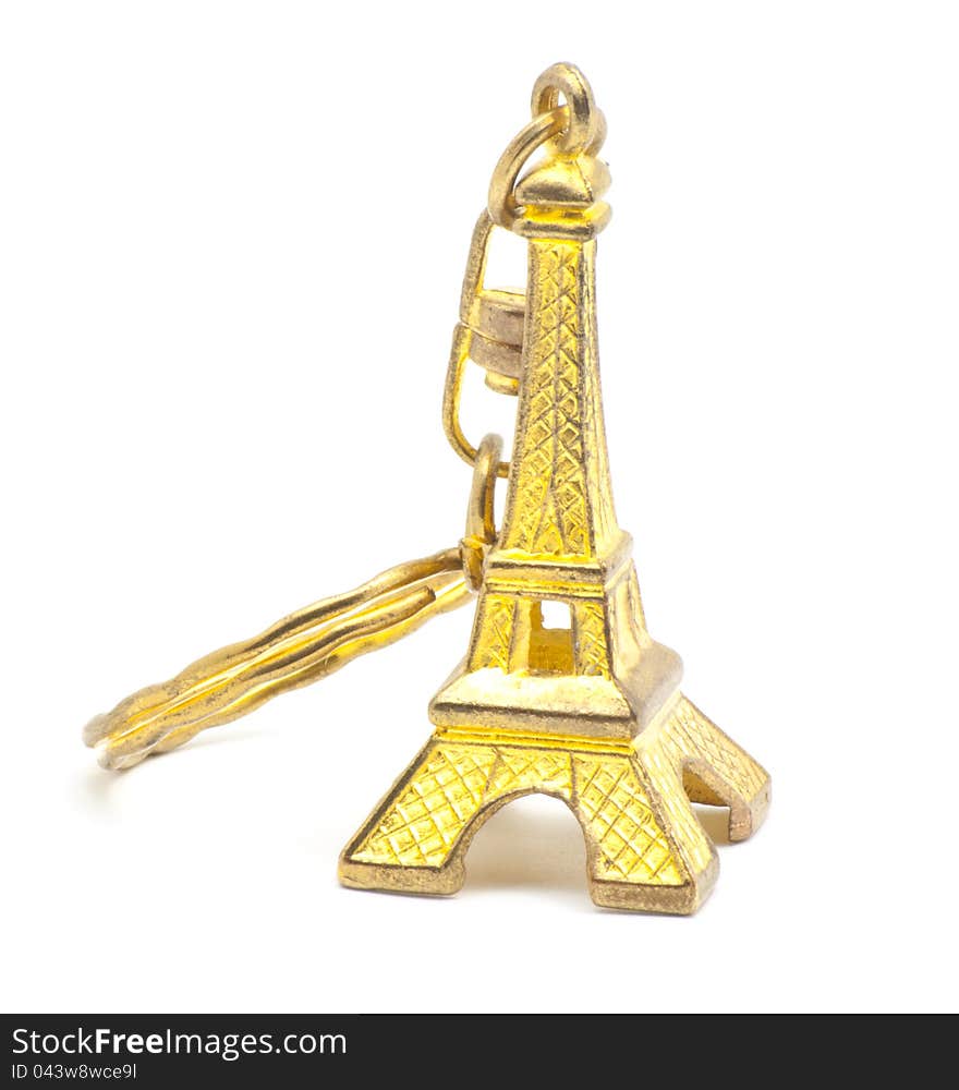 Eiffel Tower trinket for keys