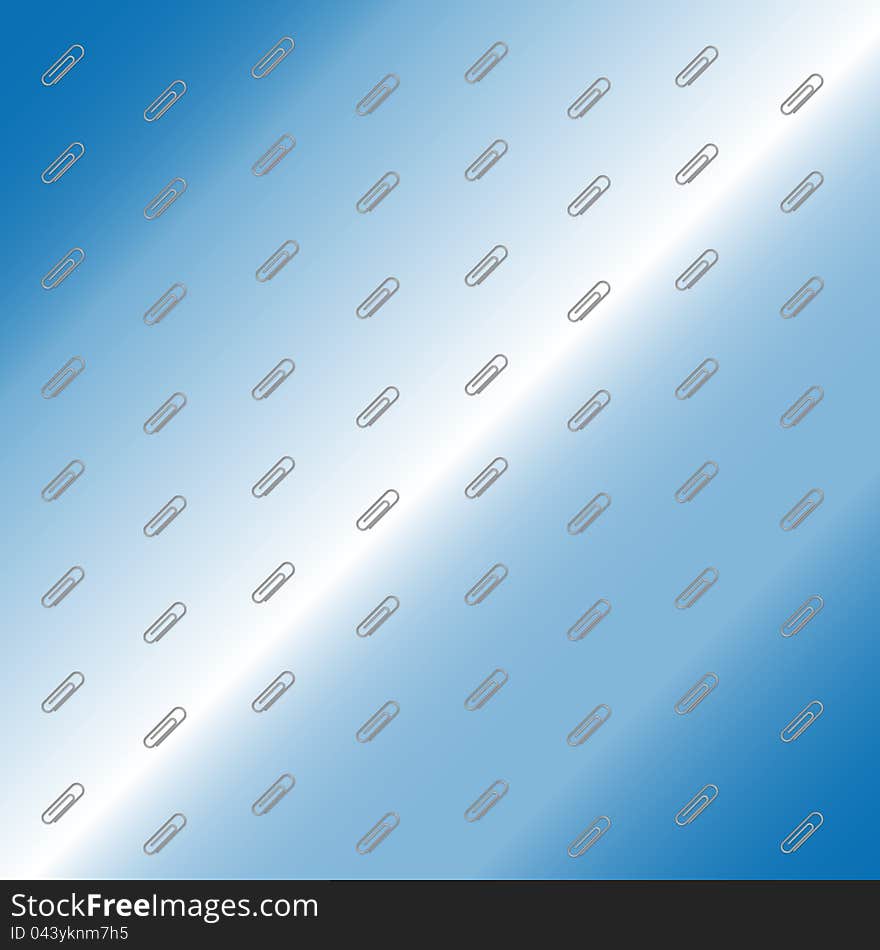 Abstract Background With Paper Clips