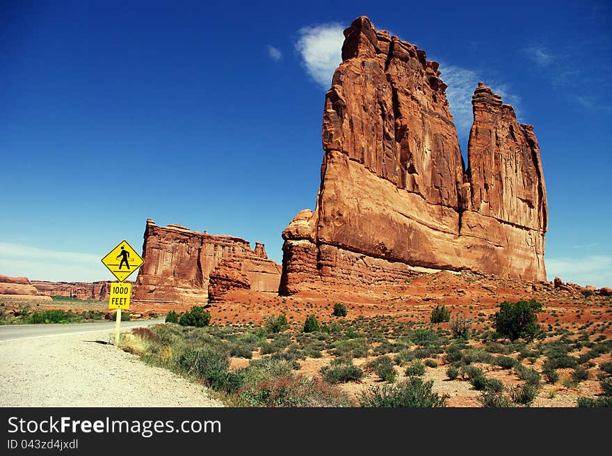 Rocks Of Arches National Park, USA