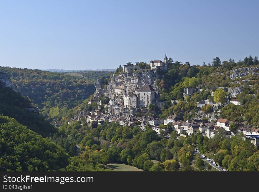 Rocamadour Panaroma