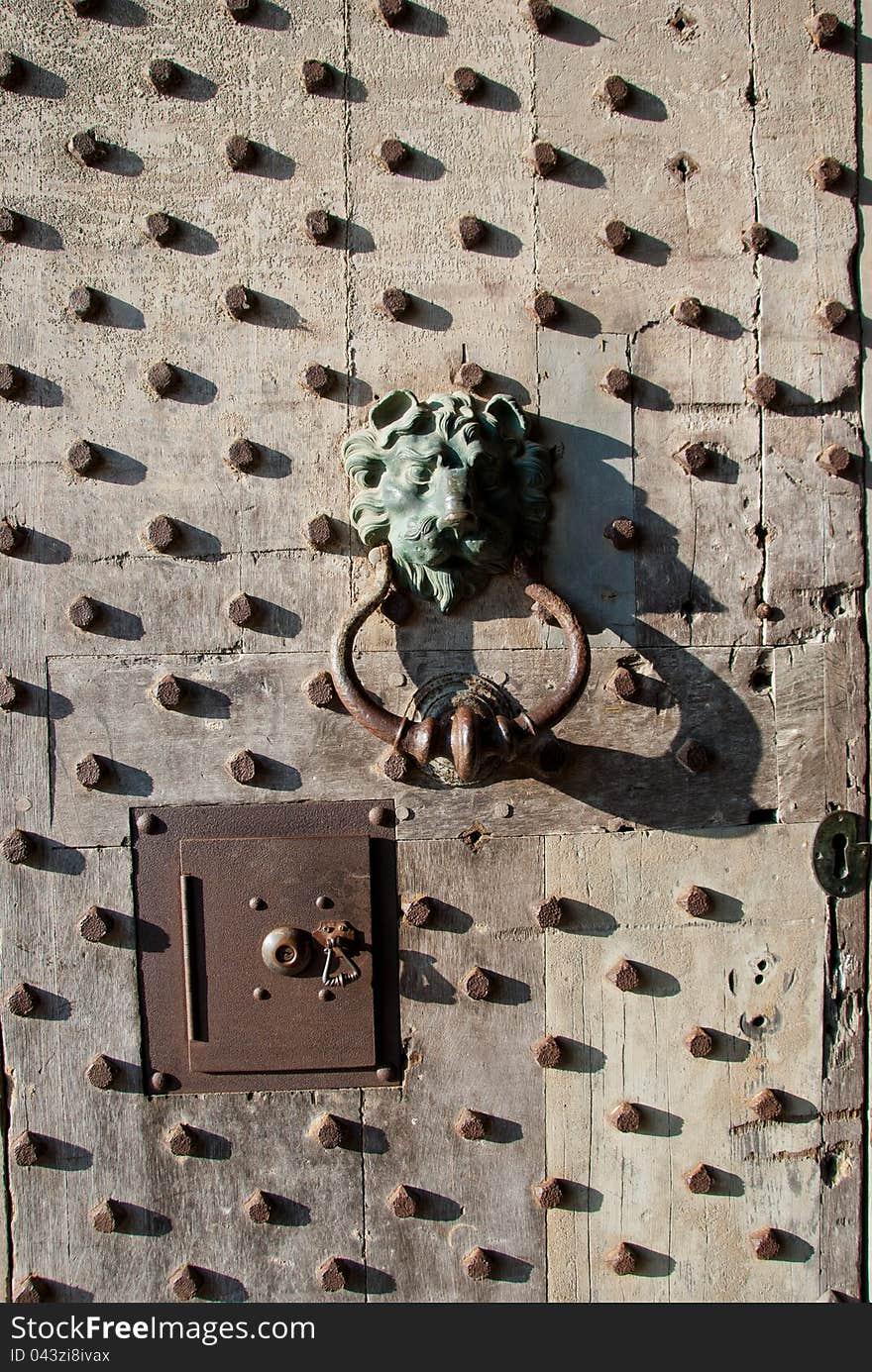 Leeds Castle Keep Door