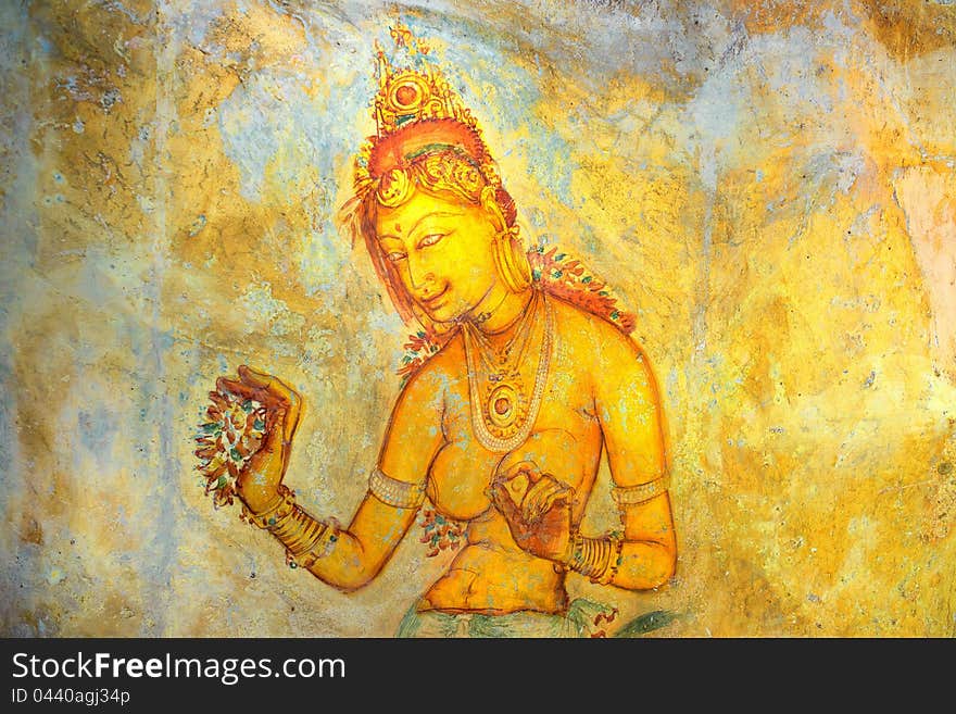 Sigiriya frescoes