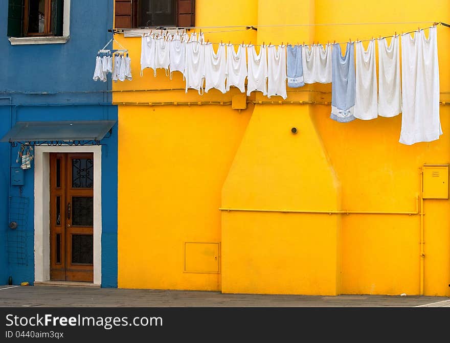 Colourful Houses Of Burano